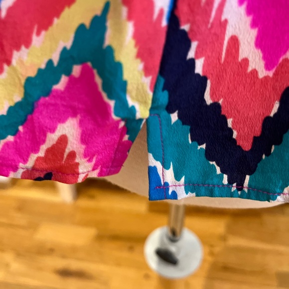 Lilly Pulitzer 🏝 Elsa Flame stitch Pattern Tunic, M, GUC - Picture 7 of 9